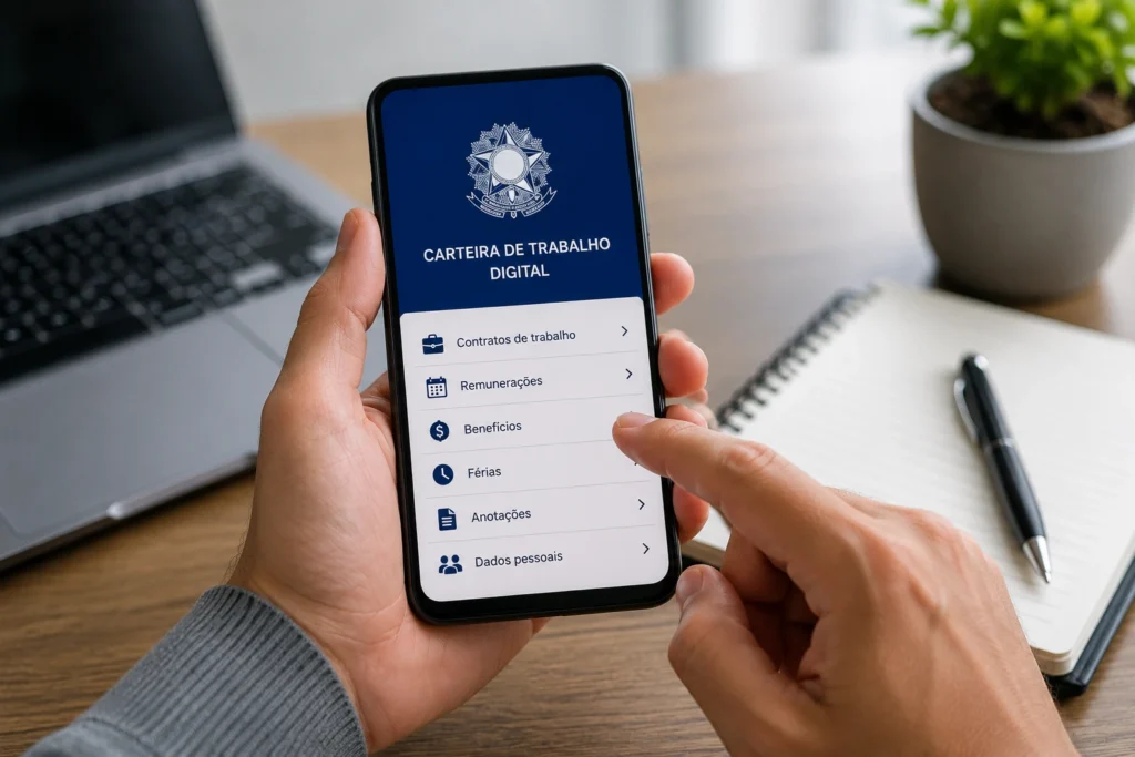 Carteira de Trabalho Digital: quais informações podem ser consultadas no aplicativo