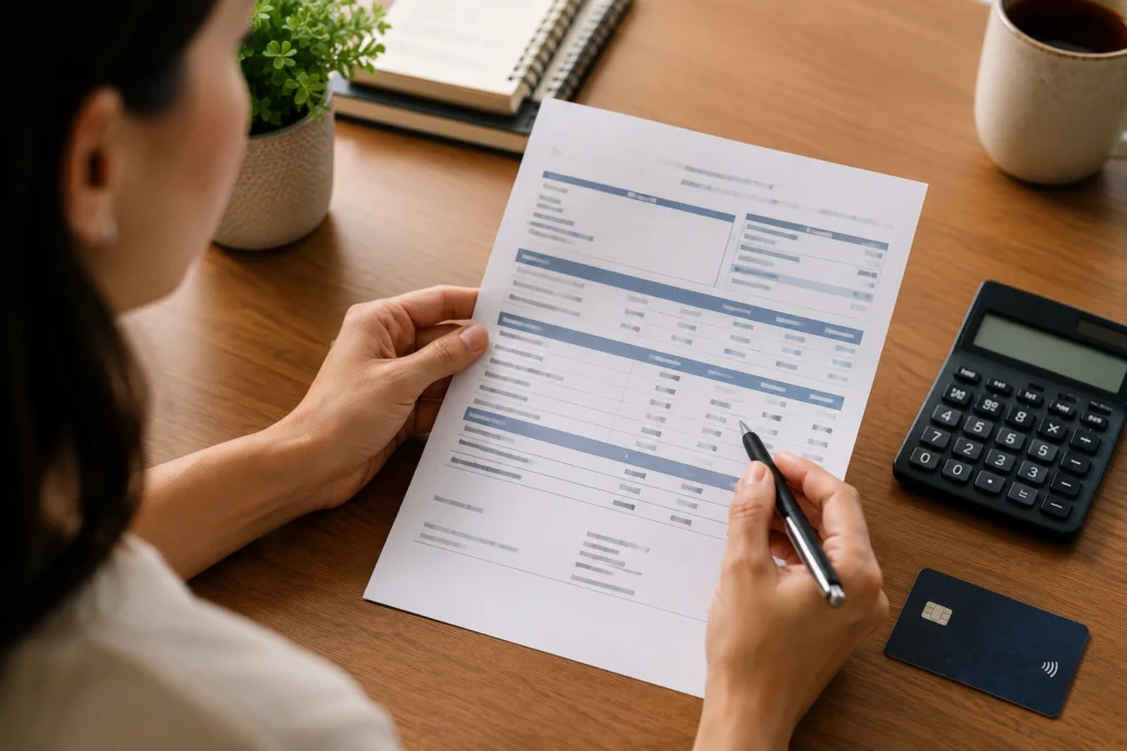 Como ler uma fatura de cartão sem se perder entre datas e lançamentos